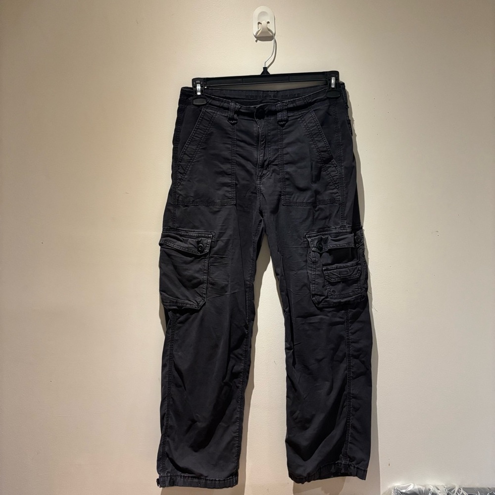 American Eagle Outfitters Black Cargo Pants
